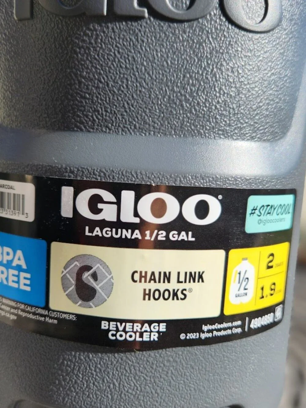 NEW Igloo Half Gallon Tumbler Jug Cooler Beverage Container Thermos 1/2 Gallon S